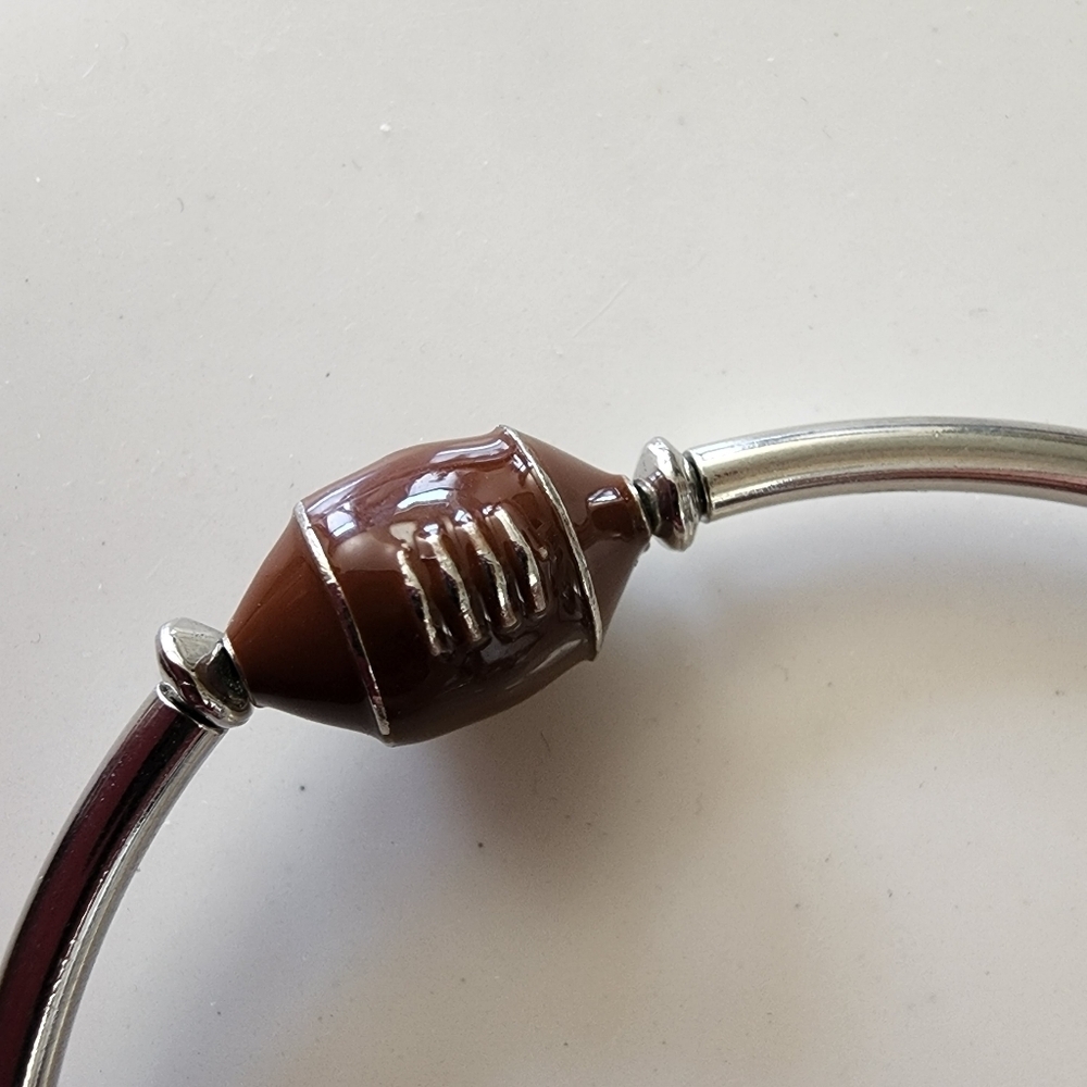 Cookie Lee elastic Football bracelet NWT - Picture 3 of 6